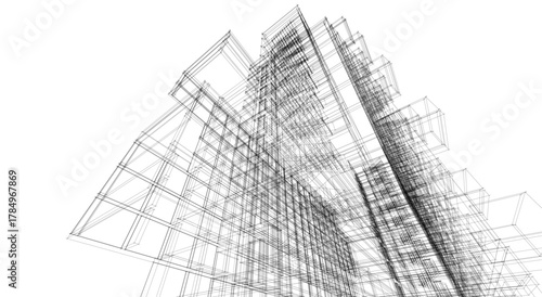 architecture building 3d 