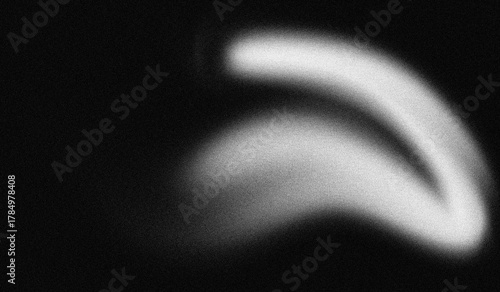 Futuristic black orange gradient background, grainy noise texture abstract design with smooth glowing digital light