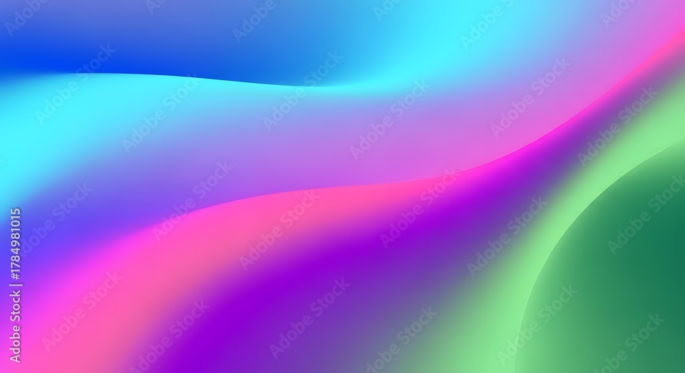 Obraz premium Cool Abstract Gradient Wallpaper Background