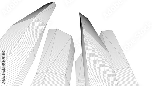 architecture building 3d 