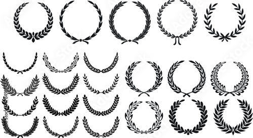 laurel wreath set