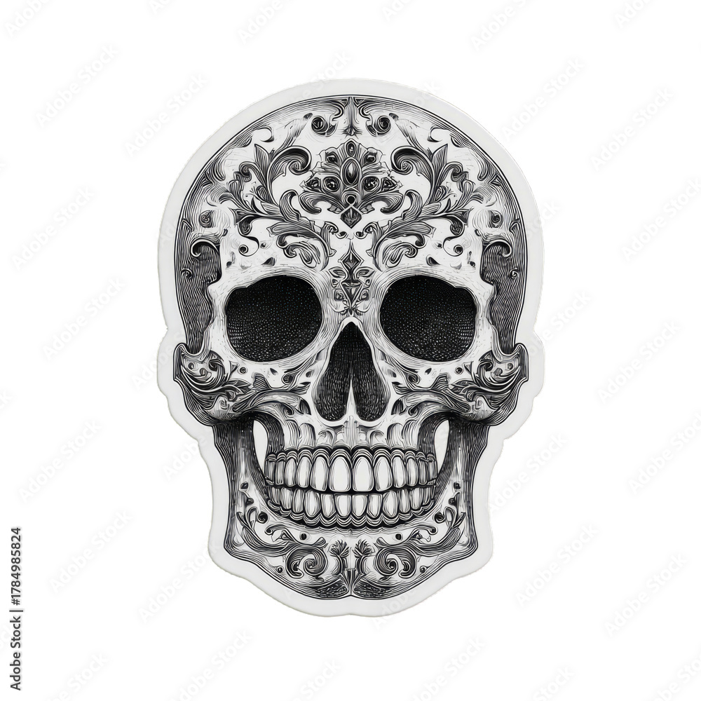 Fototapeta premium Day of the Dead skull
