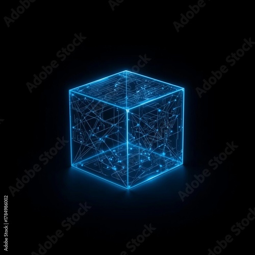 abstract blue background