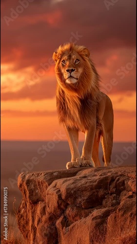 majestic lion