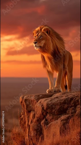 majestic lion