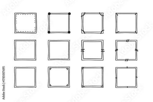 set of. chinese order. Happy chinese new year 2026, year of the ox . Isolated on background. frame chinese ornament. ox sign zodiac	
