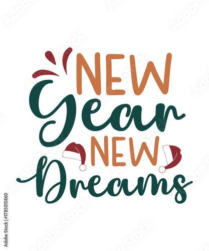 New year SVG vector designs, New year svg cut file designs, new year svg vector cut file designs