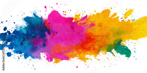 Abstract colorful fantasy watercolor background texture .splash acrylic colorful background .banner for wallpaper .watercolor wash aqua painted texture .abstract hand paint square stain backdrop .