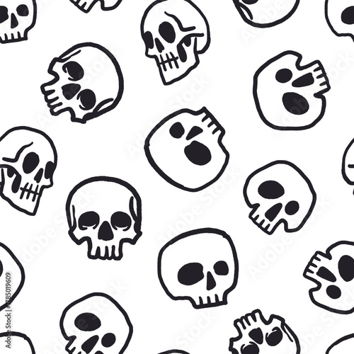 Skull marker art