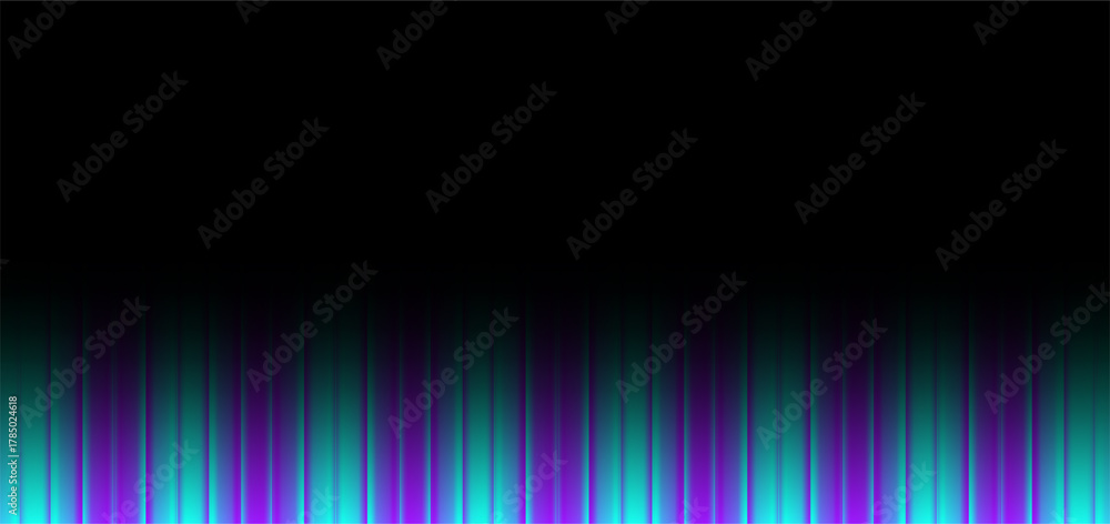 Fototapeta premium Abstract vertical wave line pattern background with glowing gradient effect, digital motion design, modern futuristic wallpaper, smooth light texture, creative energy lines, elegant artistic backdrop 