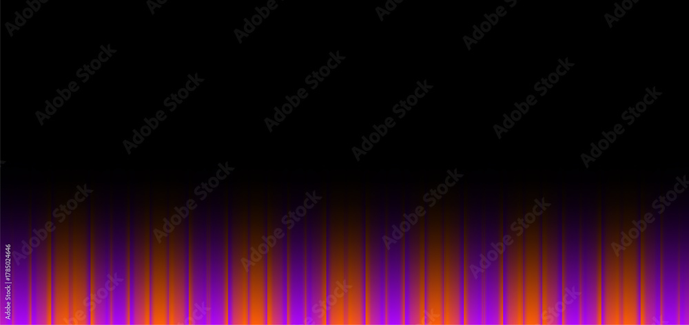 Obraz premium Abstract vertical wave line pattern background with glowing gradient effect, digital motion design, modern futuristic wallpaper, smooth light texture, creative energy lines, elegant artistic backdrop 