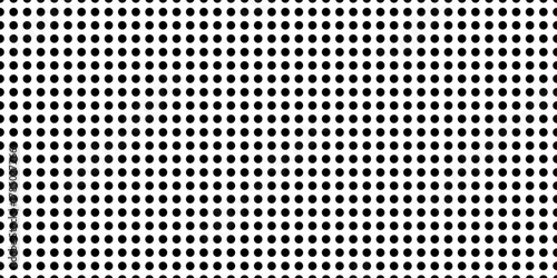 Halftone gradient. Dotted gradient, smooth dots spraying and halftones dot background seamless horizontal geometric pattern vector template set