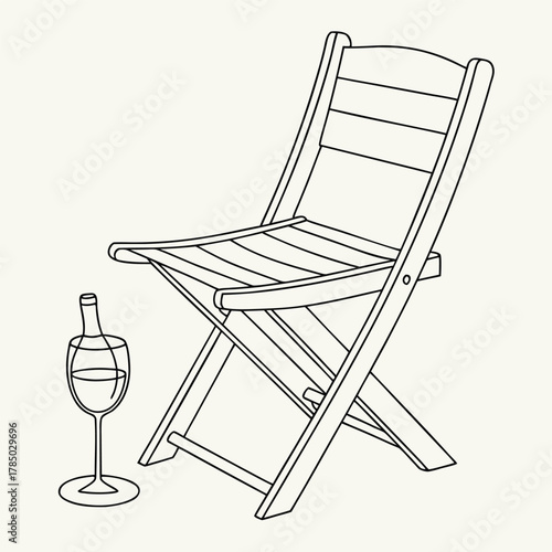 a sleek modern thermal carafe with handle and lid design illustration