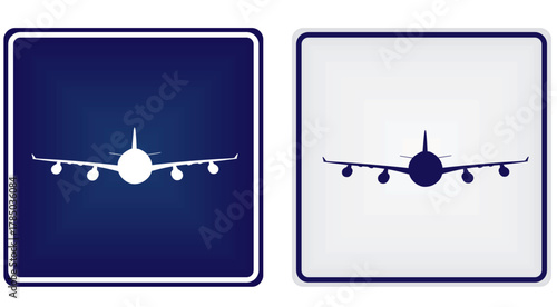 Airport isolated sign. vector illustration	