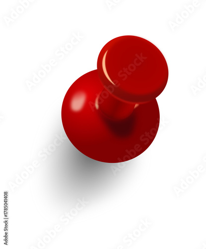 Canvas Print png pushpin on transparent background