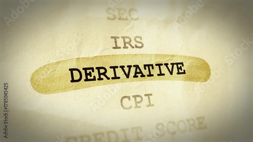 Derivative Text Highlight Animation – Documentary Style Effect