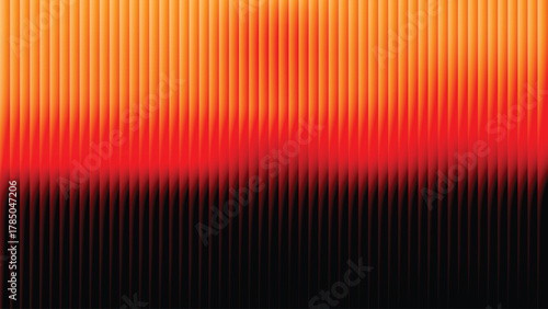Abstract vertical lines with a gradient of red to orange