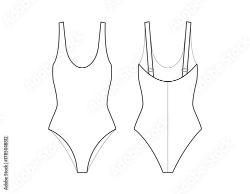Fashion vector templates