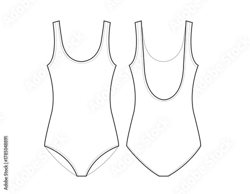 Fashion vector templates