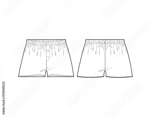 Fashion vector templates