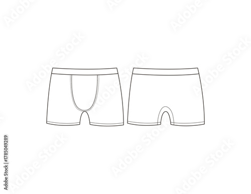 Fashion vector templates