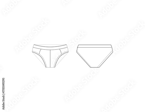 Fashion vector templates