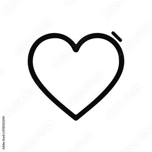 Solid black color line, medical care and hospital icon element stock