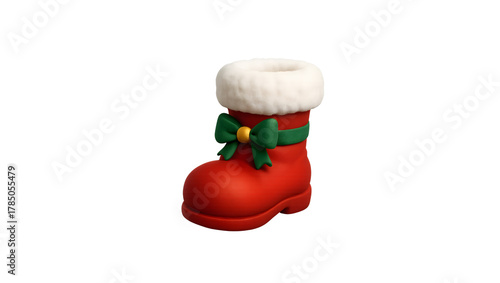 3D Santa Boots