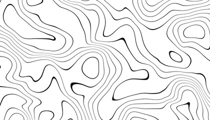 Topographic map patterns, topography line map. Vintage outdoors style. Abstract lines map Template on transparent background. Stock Overlay Isolate Lines