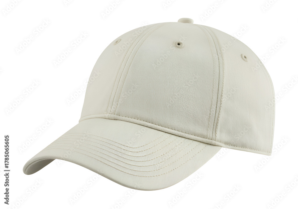 Fototapeta premium Stylish hat mockup for branding or logo design, perfect blank template for apparel businesses