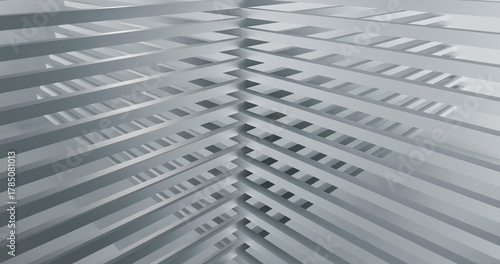 Bars crossing seamless abstract metal background