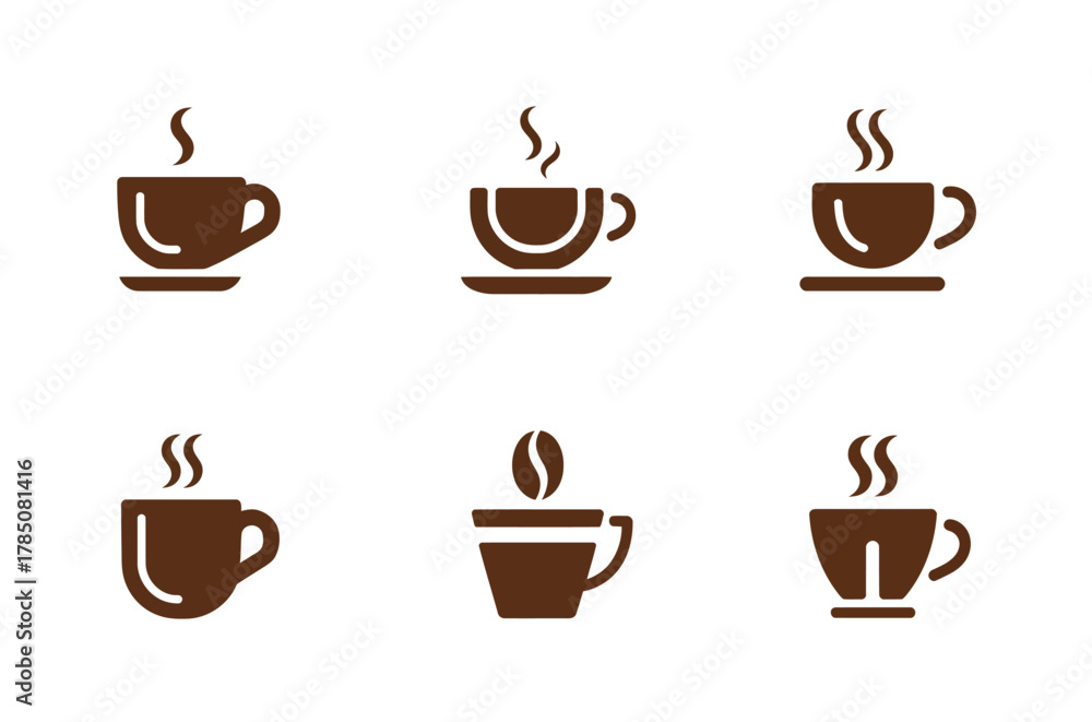 Obraz premium Classic Coffee Cup Outline