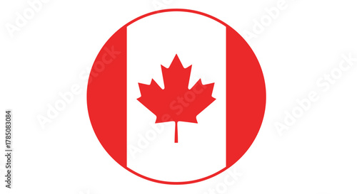 Canadian flag represents the maple leaf a national symbol of Canada and its rich history.