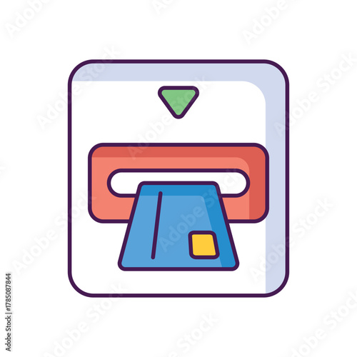 Atm Card Payment vector icon