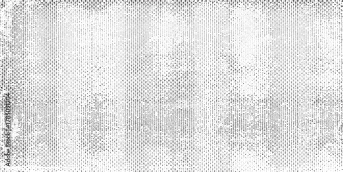 Subtle halftone grunge urban texture vector. Distressed overlay texture. Grunge background. Abstract mild textured effect. Vector Illustration. Black isolated on white. EPS10.