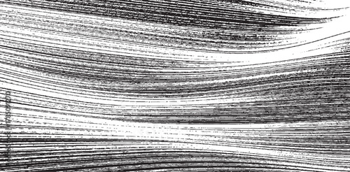 Vector brush stroke texture. Distressed uneven grunge background. Abstract vector illustration. Overlay over any design to create interesting effect and depth. Black isolated on white. EPS10