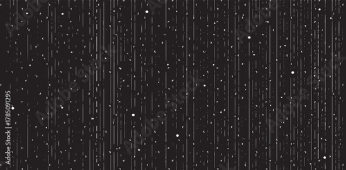 Vector fabric texture. Distressed texture of weaving fabric. Grunge background. Abstract halftone vector illustration. Overlay to create interesting effect and depth. Black isolated on white. EPS10.