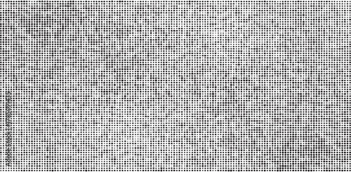 Vector fabric texture. Distressed texture of weaving fabric. Grunge background. Abstract halftone vector illustration. Overlay to create interesting effect and depth. Black isolated on white. EPS10.