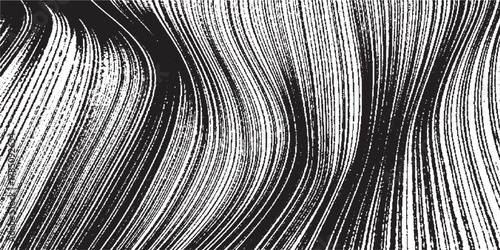 Vector brush stroke texture. Distressed uneven grunge background. Abstract vector illustration. Overlay over any design to create interesting effect and depth. Black isolated on white. EPS10