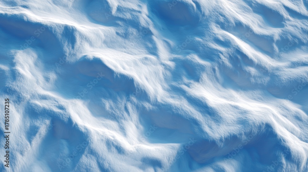 Obraz premium Snow texture surface creating abstract winter background