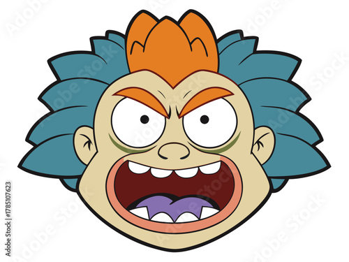funny cartoon clown