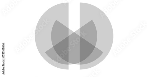 okręgi, koło, łuki, projekt, plik wektorowy, ilustracja