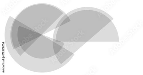 okręgi, koło, łuki, projekt, plik wektorowy, ilustracja