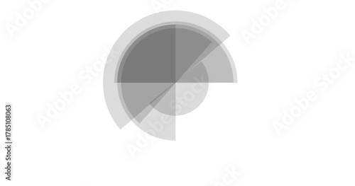 okręgi, koło, łuki, projekt, plik wektorowy, ilustracja