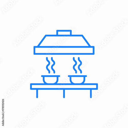 fume hod icon sign vector