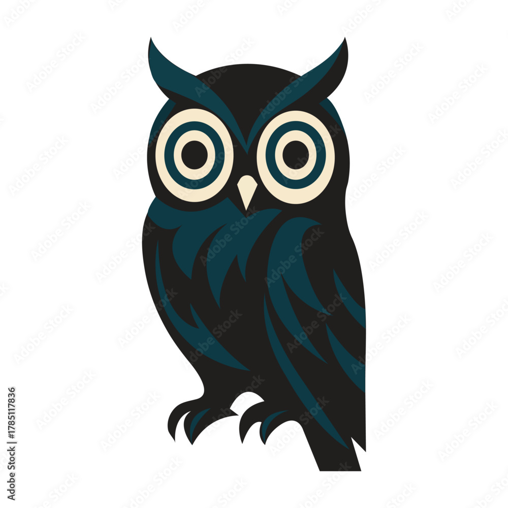 Fototapeta premium Owl illustration