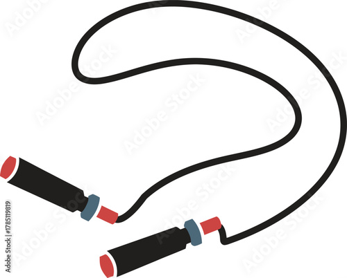 Cardio Exercise Equipment and Fitness Tools for Healthy Lifestyle Concept Vector illustration