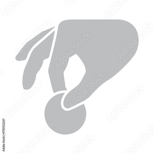 Hand Dropping Coin Icon