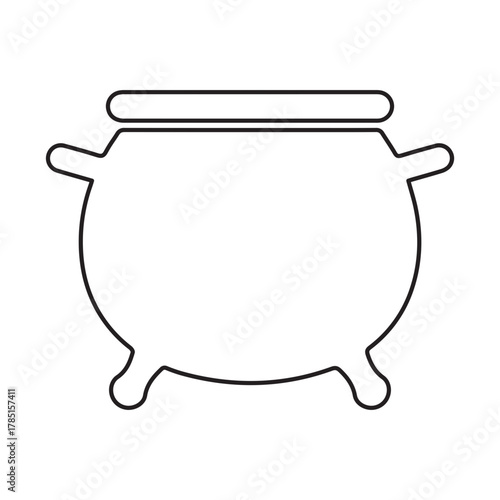 Cauldron Outline Icon
