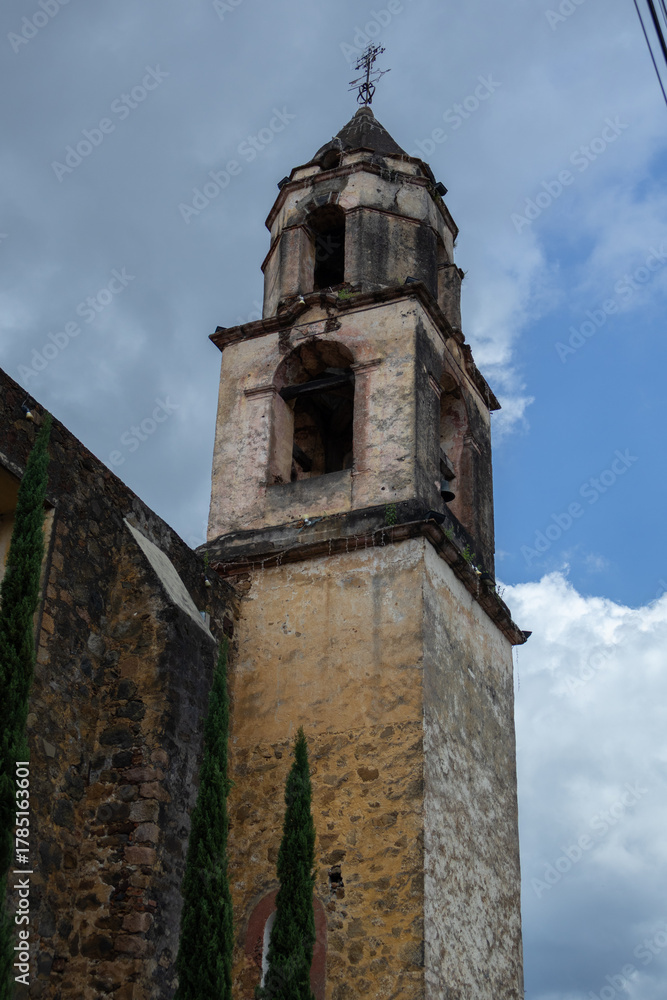 Fototapeta premium Temple of San Juan de Dios in Patzcuaro Michoacan